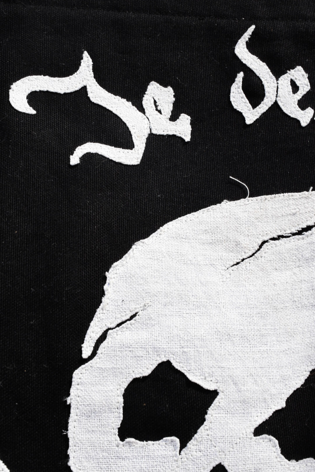 ÉTENDARD PERSONNALISABLE - Du Berceau au Tombeau - CUSTOMIZABLE BATTLE FLAG
