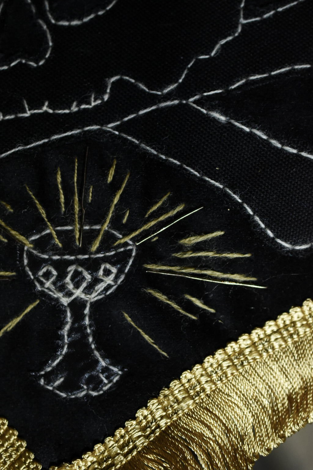 - ÉTENDARD BLASON - Ô Mort ! Saint Graal ! -
