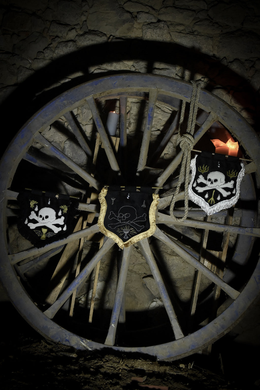 - ÉTENDARD BLASON - Ô Mort ! Saint Graal ! -